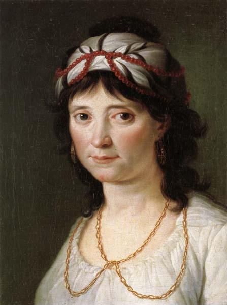 Zacarias Gonzalez Velazquez Portrait of a Young Woman France oil painting art